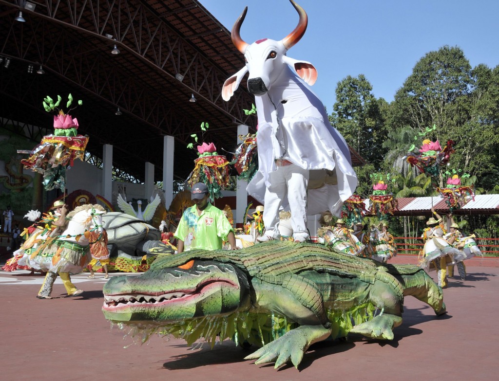 Boi Bumba festival in Parintins, Brazil