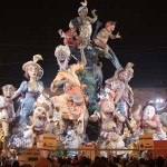 Fallas Festival in Valencia, Spain
