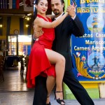 Tango dancing in Buenos Aires, Argentina