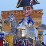 Carnival of Viareggio in Viareggio, Italy