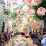 Gracia Festival (Festa Major de Gracia) in Barcelona Spain